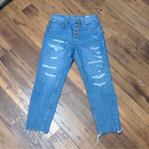 We The Free Blossom Rigid Crop Skinny Jeans Women's 27